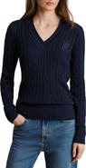 Lauren Ralph Lauren Bright Cable Knit Sweater