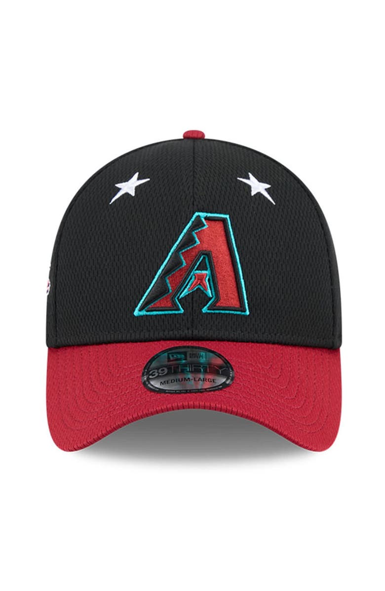 New Era Men's New Era Black/Red  Arizona Diamondbacks 2025 MLB All-Star Game 39THIRTY Flex Hat, Alternate, color, Black