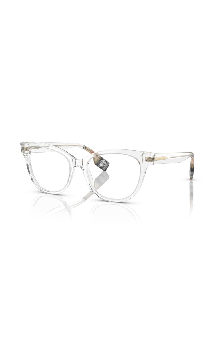 Burberry 51mm Cat Eye optical glasses, Main, color, Transparent
