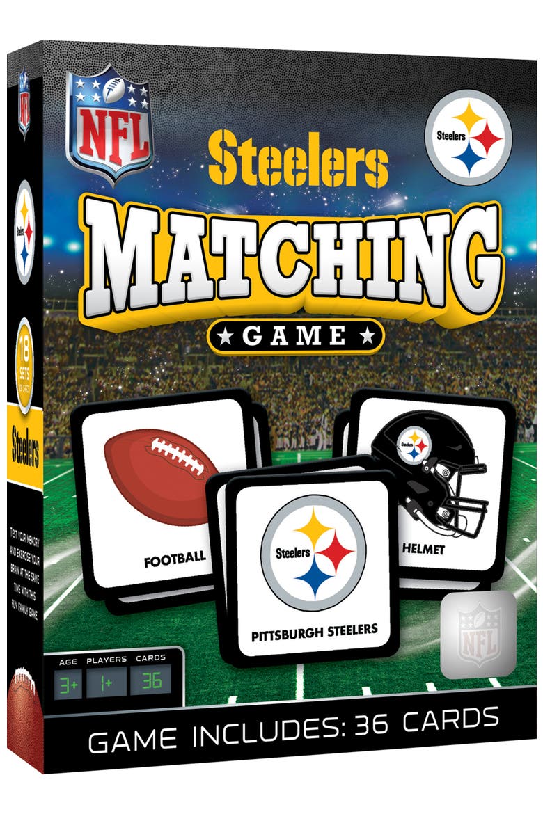 Pittsburgh Steelers Matching Game, Main, color, Multicolor