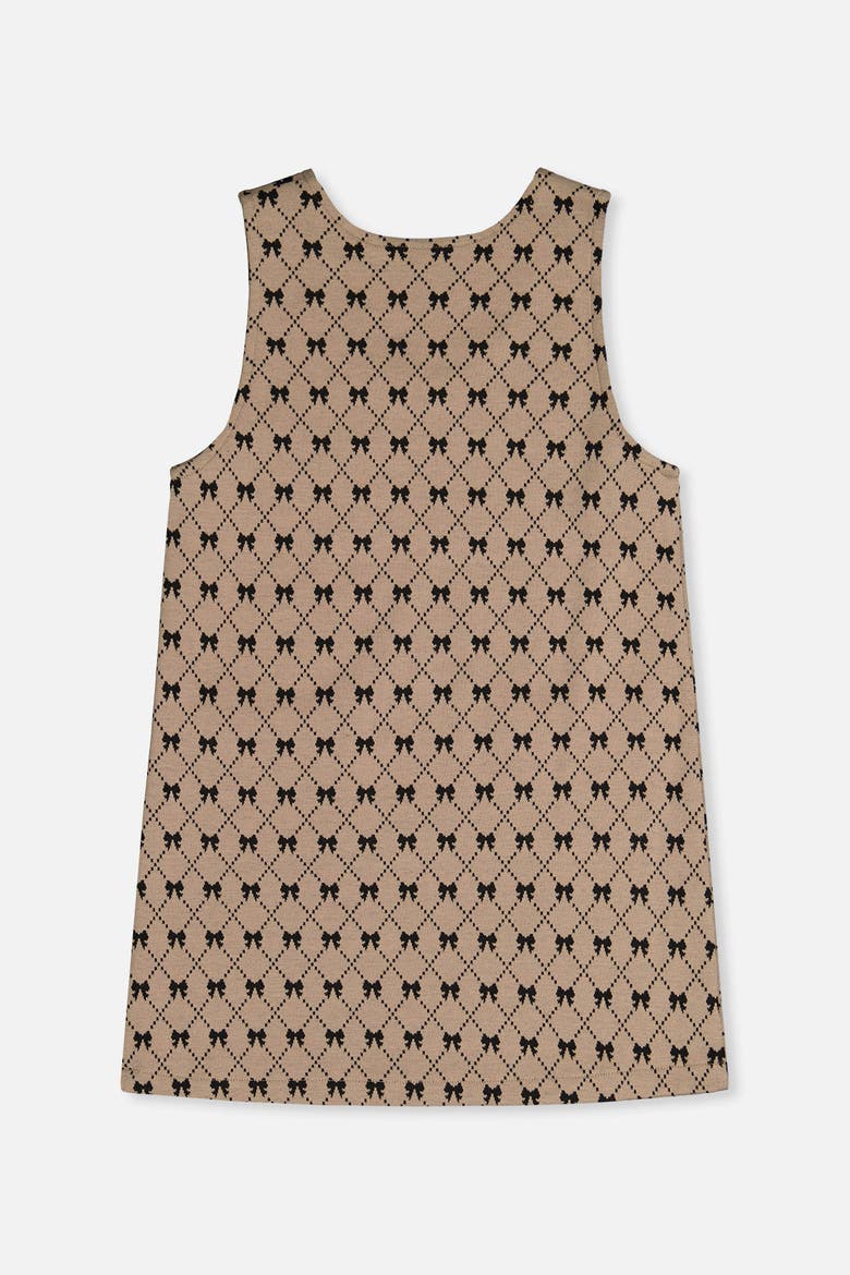 Bow Tie Jacquard Front Pocket Jumper, Alternate, color, Beige Printed Bow Ties