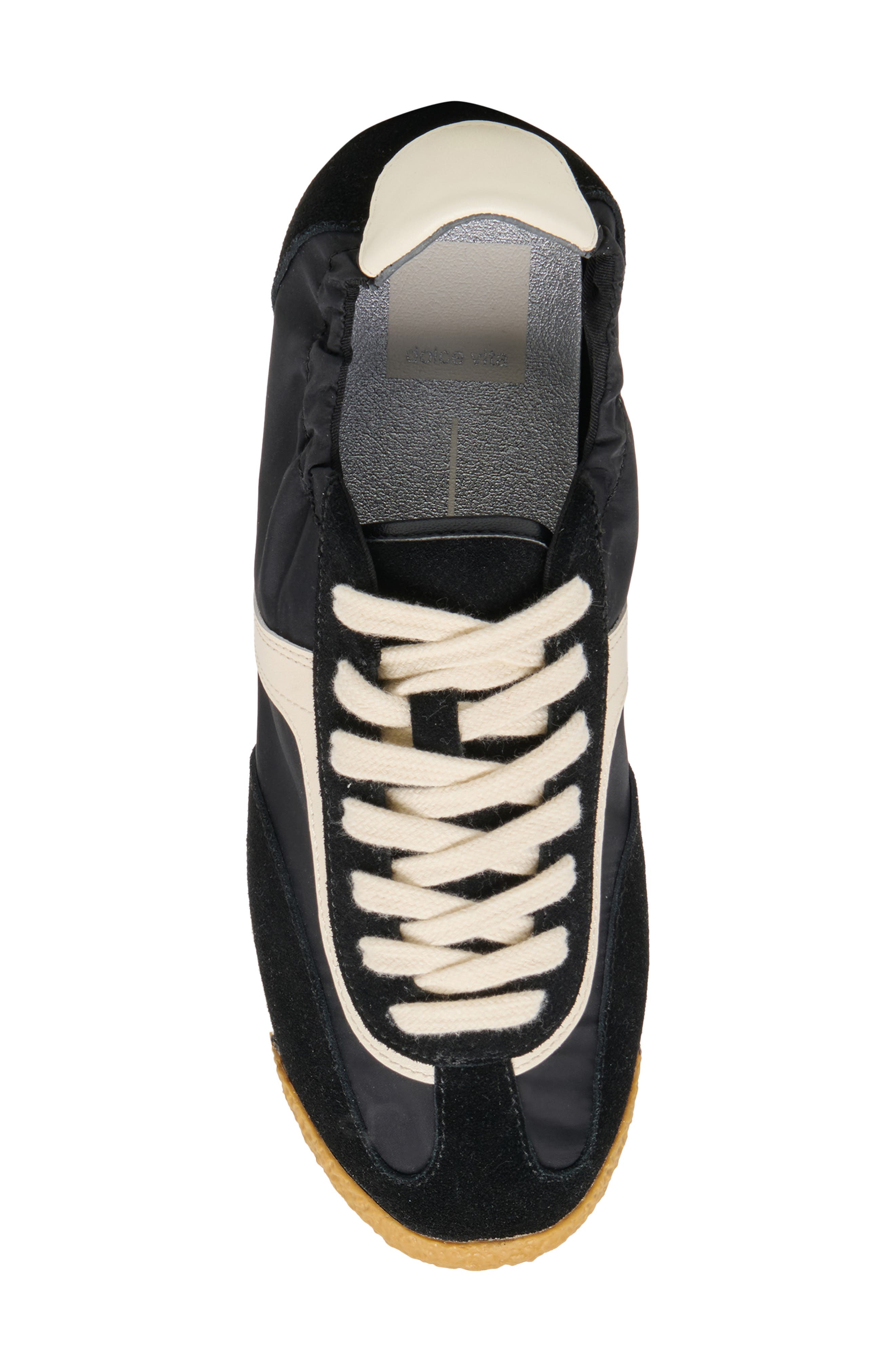 Dolce Vita Sariya Sneaker, Alternate, color, Black Nylon
