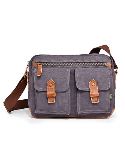 Trail Breeze Canvas Pocket Messenger Bag