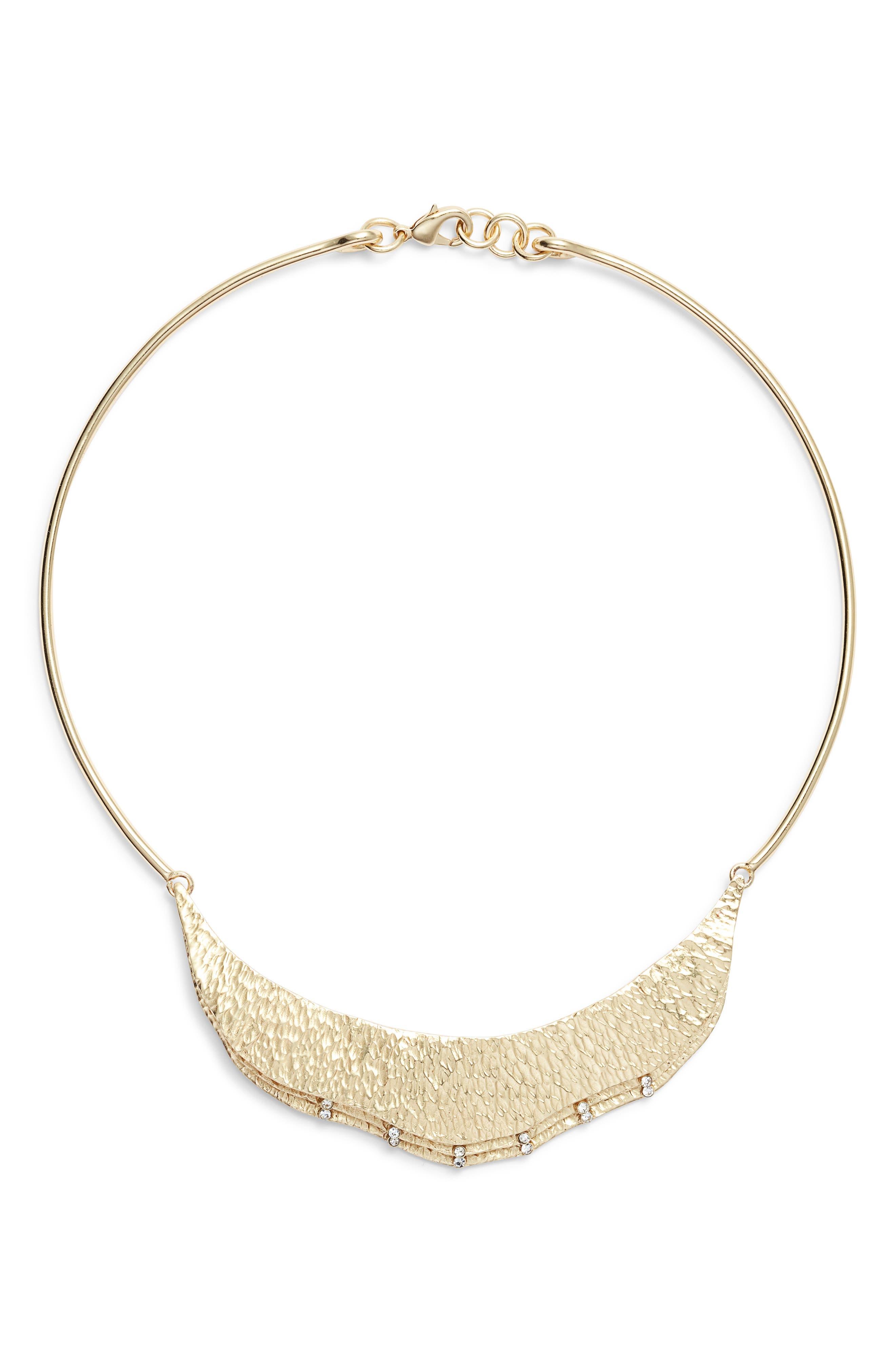 Sole Society Collar Bib Necklace (Women) | Nordstromrack