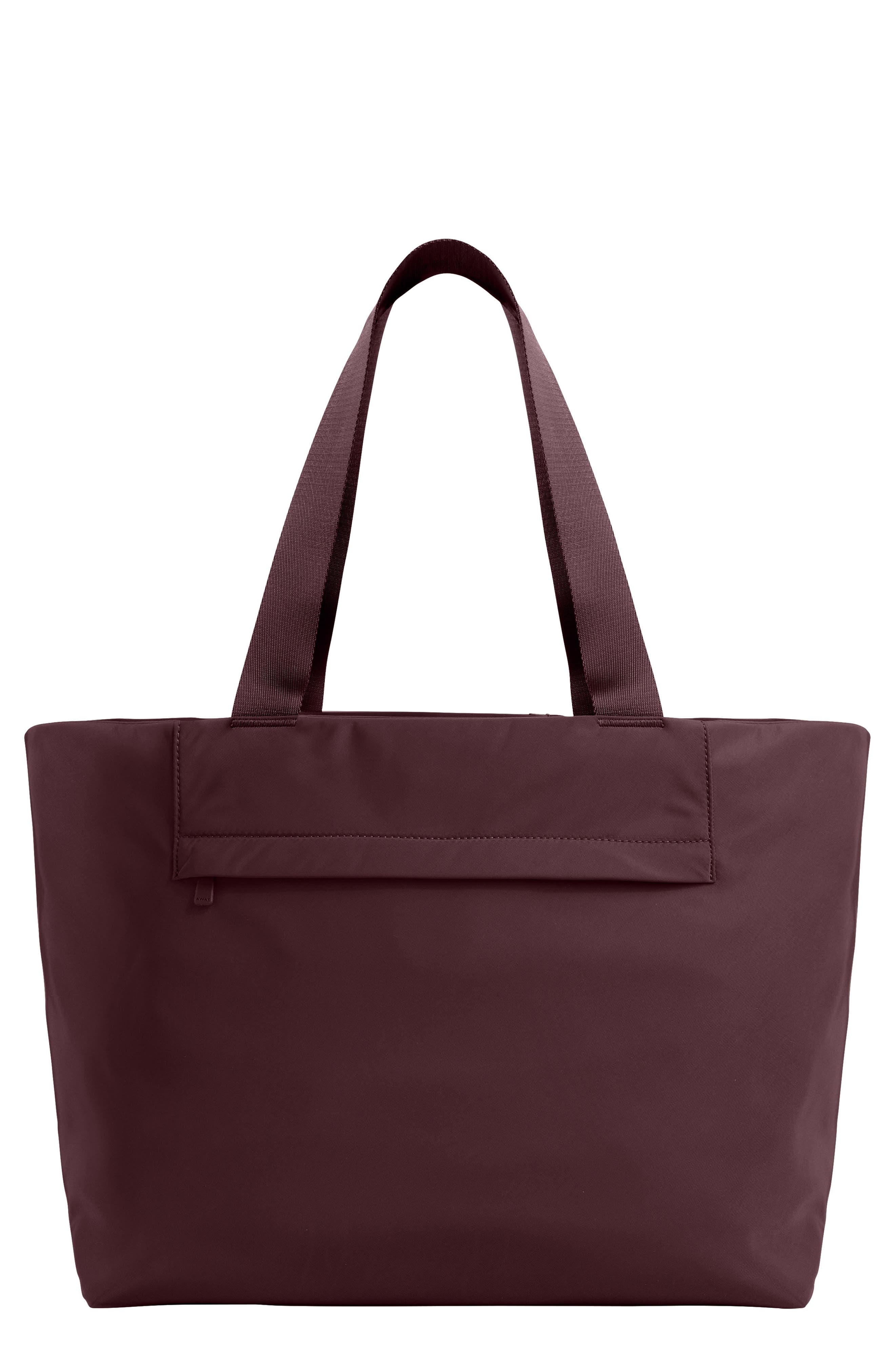 Small Featherlight Tote (Nordstrom Exclusive), Main, color, OXBLOOD RED