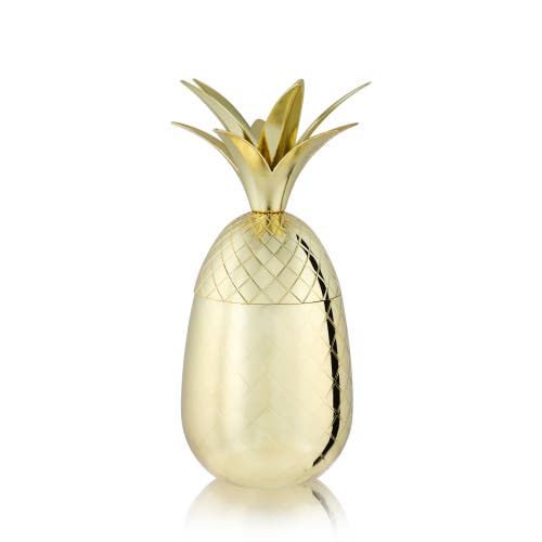 Viski Pacific Pineapple Tumbler In Gold