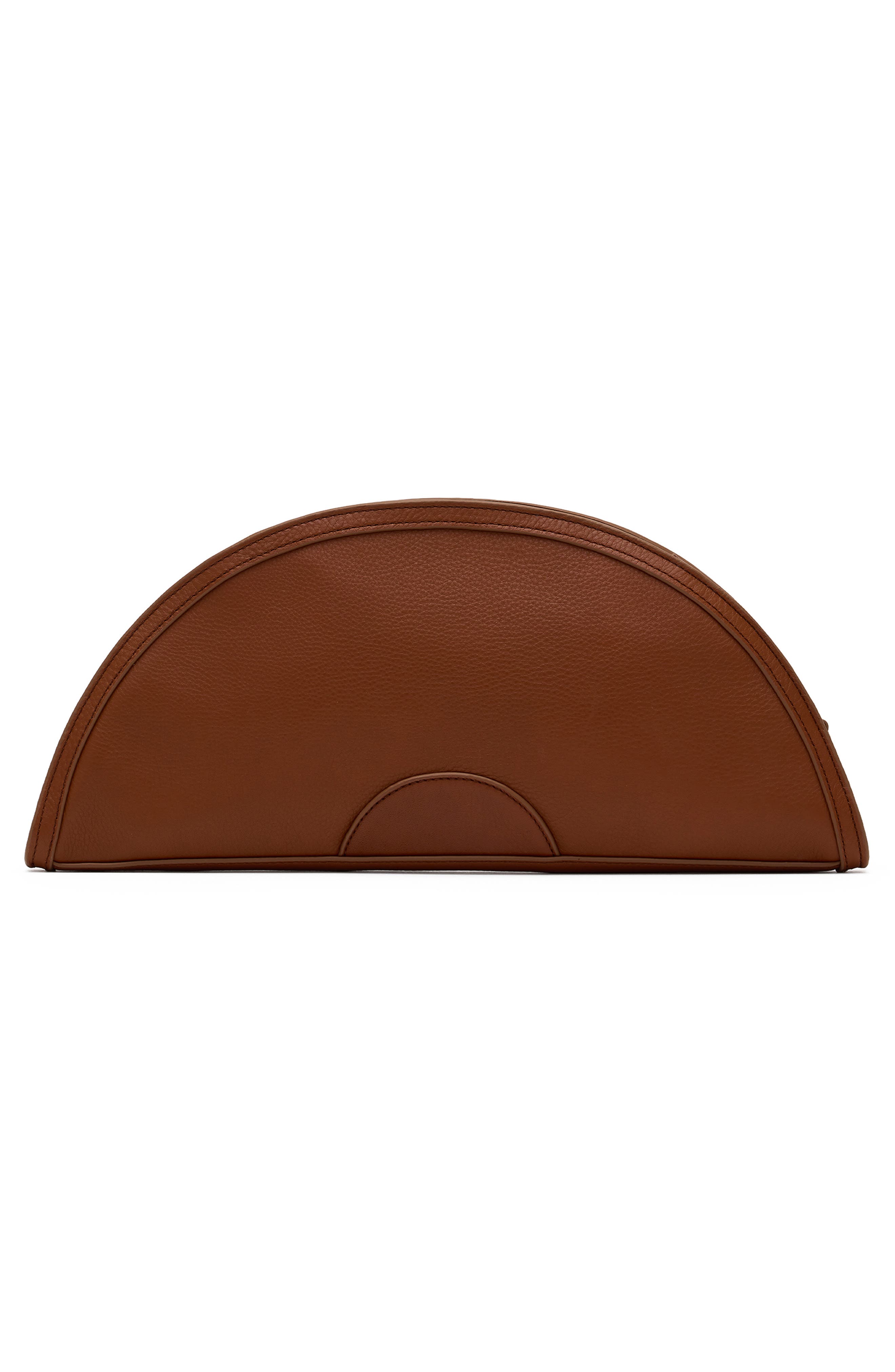HAMMITT Shelley Leather Clutch, Alternate, color, 