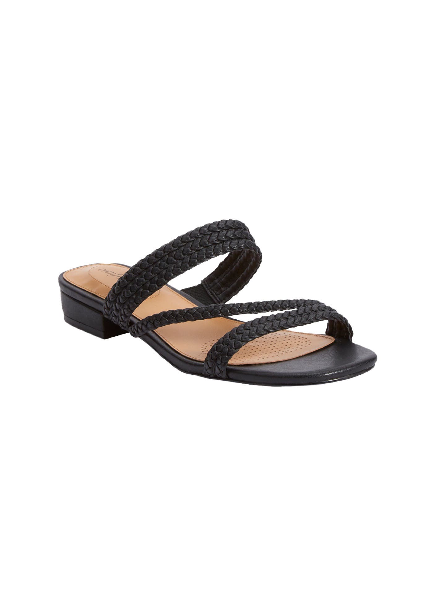 Comfortview The Adler Slip On Mule, Main, color, Black