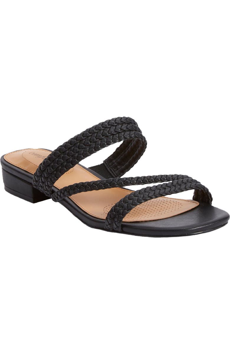 Comfortview The Adler Slip On Mule, Main, color, Black