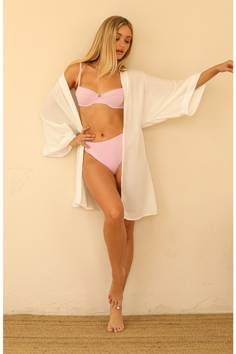 Marilyn Robe, Main, color, Dotted Crepe