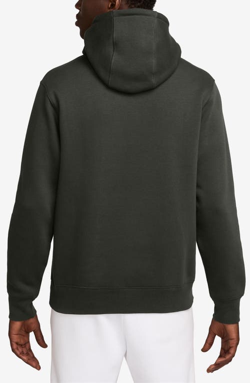 Nike Club Fleece Pullover Hoodie In Green