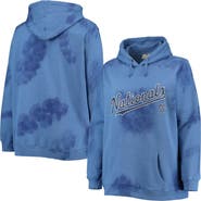 PROFILE Women's Navy Washington Nationals Plus Size Cloud Pullover Hoodie