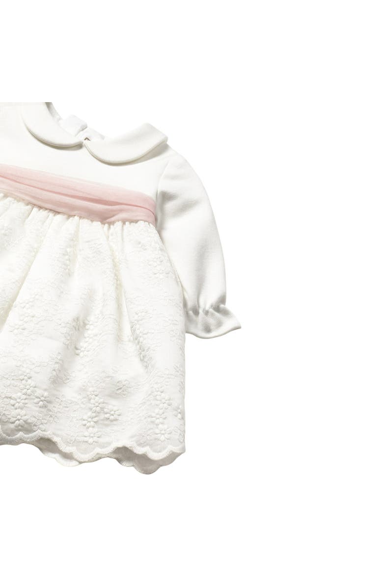 Mayoral Embroidered Dress, Alternate, color, White