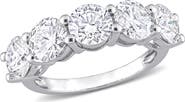 DELMAR Lab-Created Moissanite Ring