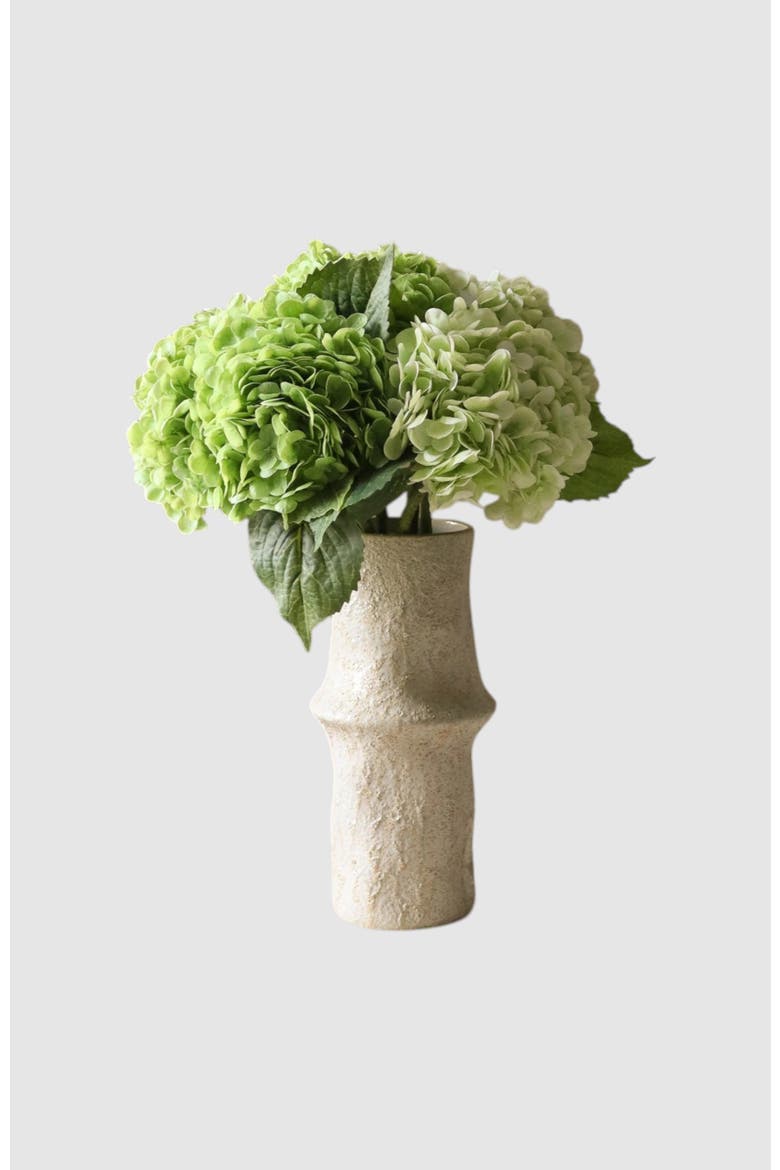 Green Hydrangea Bouquet, Alternate, color, Green