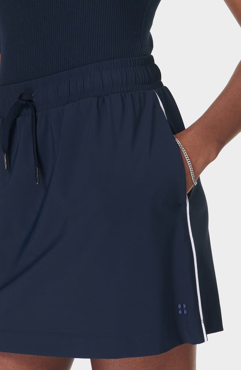 Sweaty Betty Explorer Miniskirt, Alternate, color, Navy Blue