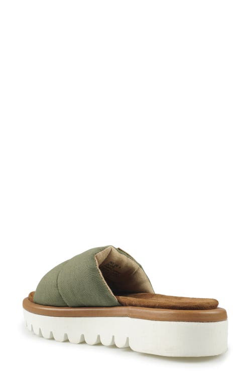 Artisan Crafted By Zigi Pax Platform Sandal In Olive