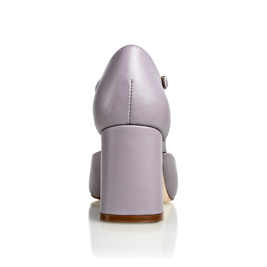 Sally Leather Mary Jane Pump, Alternate, color, Lilac