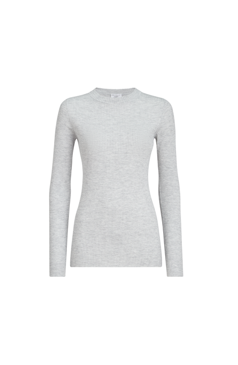 Cashmere and silk Sparkling sweater