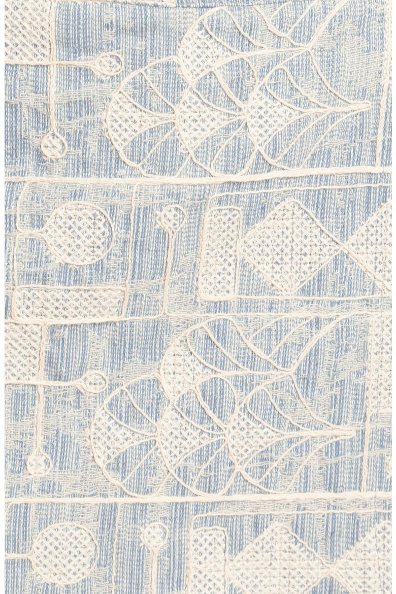 Embroidered Skort, Alternate, color, LIGHT BLUE