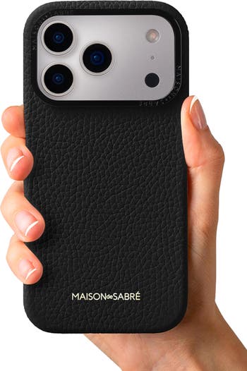 MAISON de SABRÉ Leather Phone Case | Nordstrom