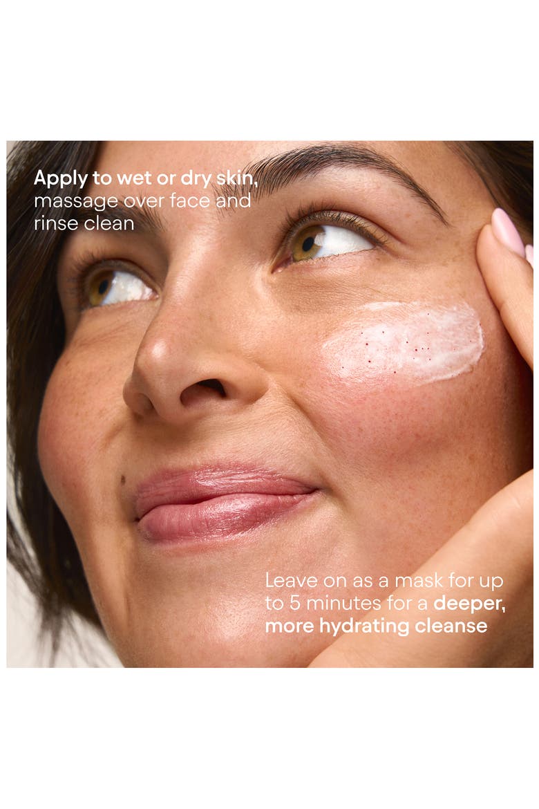Hydrating Cream Cleanser with Vitamin C & Juneberry, Alternate, color, NO COLOR