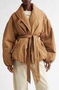 Isabel Marant Volinda Shawl Collar Puffer Jacket