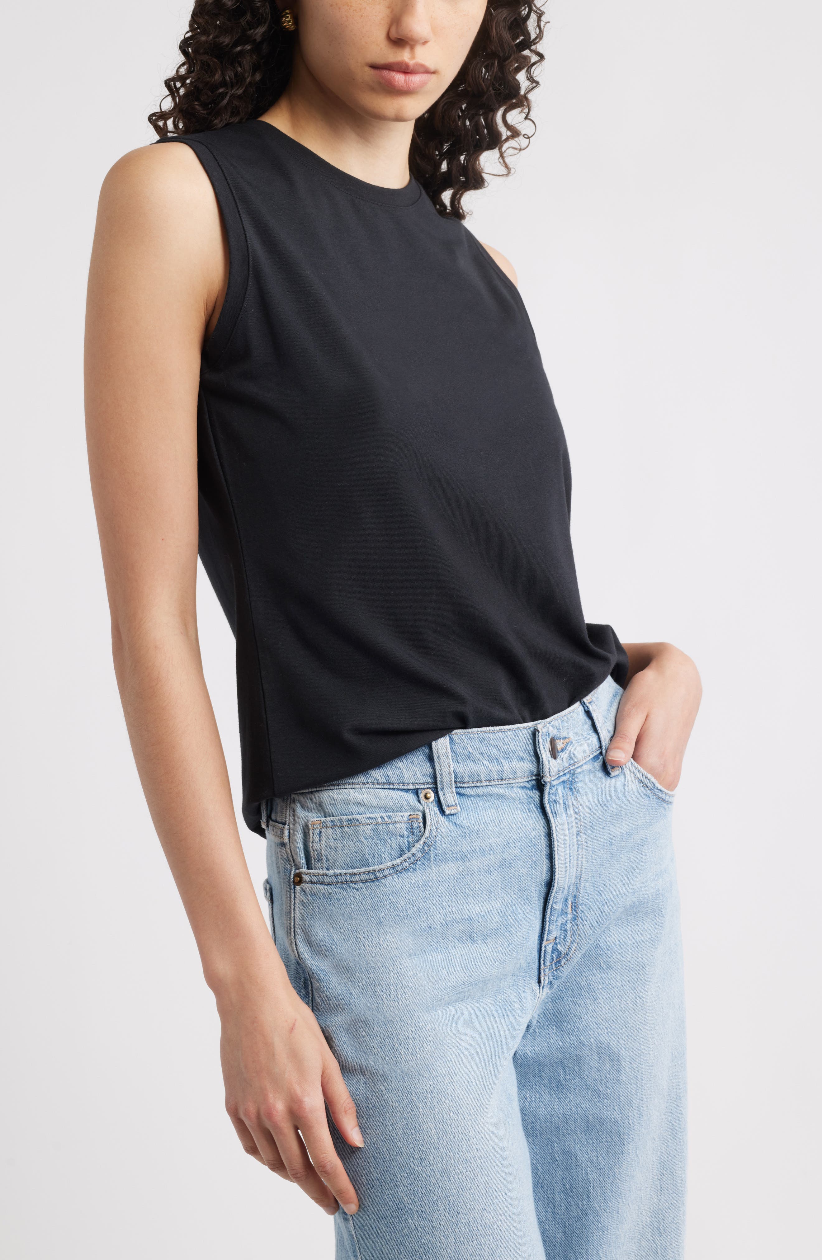 Nordstrom Cotton Muscle T-Shirt