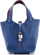 Pre-Owned Hermes Eclat Picotin Lock Bag Clemence PM