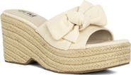 SHUSHOP Ingrid Platform Espadrille Slide Sandal
