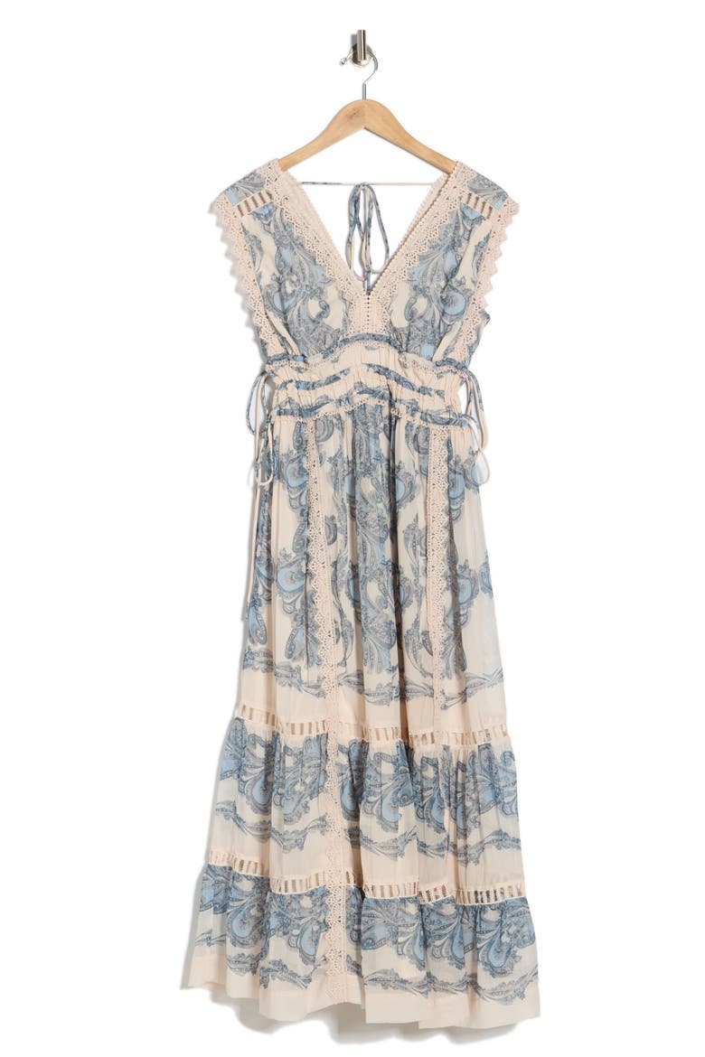 xanthe maxi dress Xanthe Navy Maxi Dress