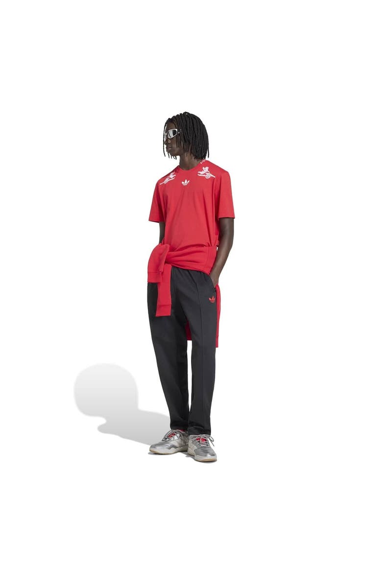 Men's adidas  Red Arsenal x Places+Faces T-Shirt, Alternate, color, Red