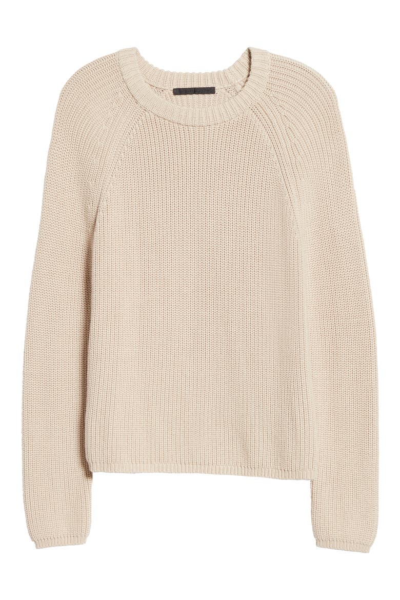 Fisherman Sweater, Alternate, color, OATMEAL