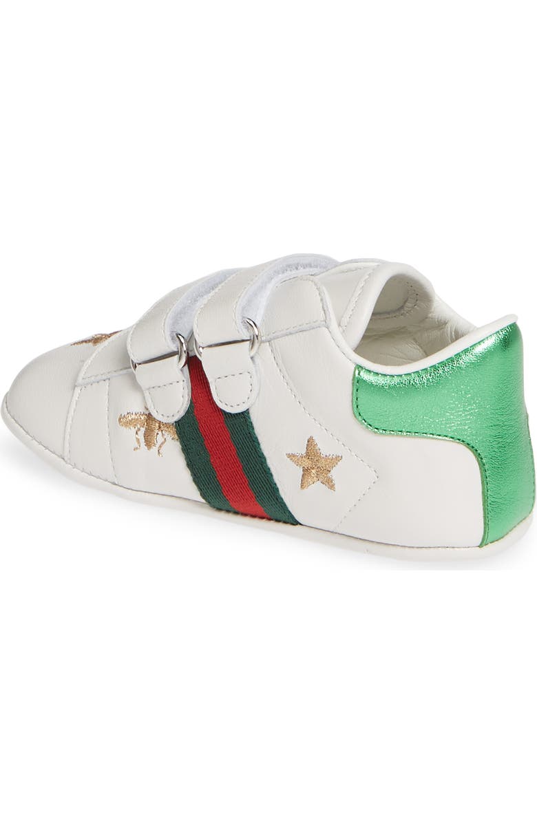 Gucci New Ace Crib Shoe, Alternate, color,