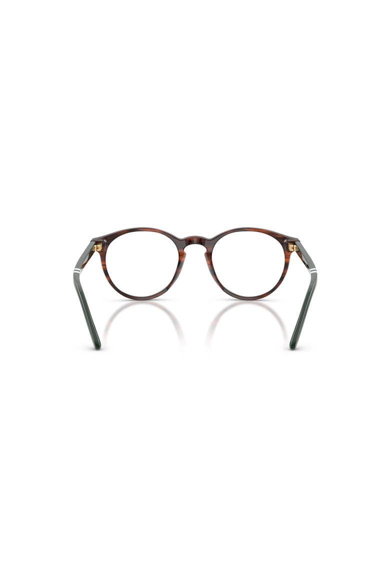 48mm Round optical glasses, Alternate, color, Brown