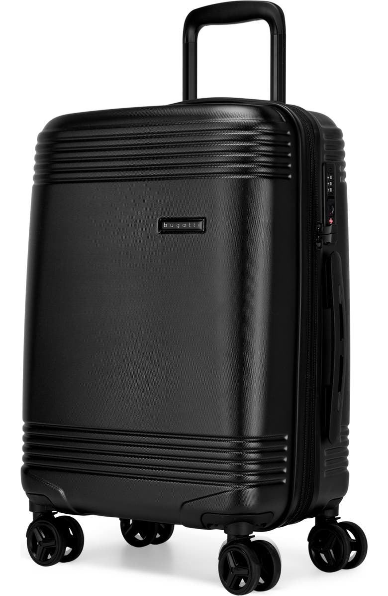 bugatti Nashville Hardside Carry-on with TSA Lock, Alternate, color, Black