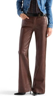 7 For All Mankind Dojo Coated Flare Pants
