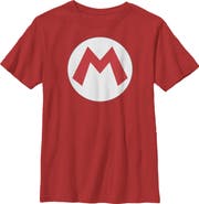 NINTENDO Boy's Nintendo Mario Circle Icon T-Shirt