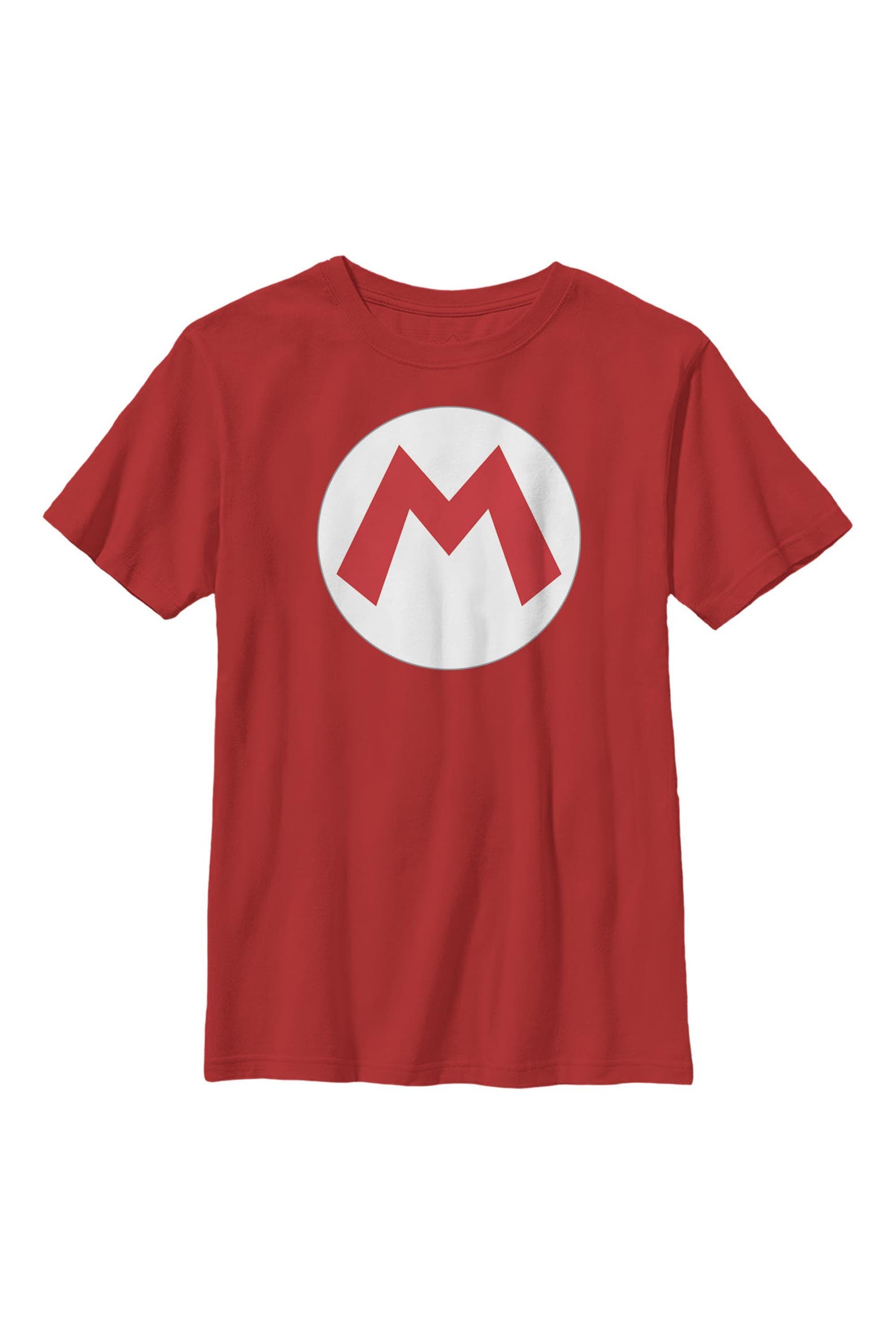 Nes Rack NINTENDO Boy's Nintendo Mario Circle Icon T-Shirt | Nordstrom