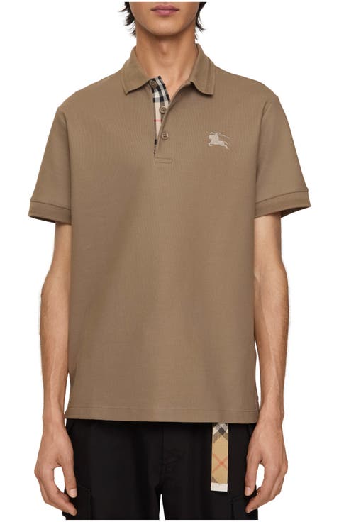 Burberry Designer Polo Shirts for Men: Short & Long Sleeves