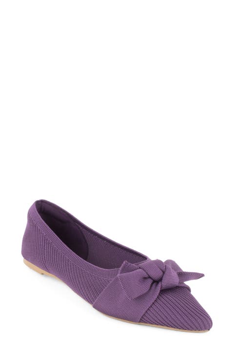 Montserrat Pointed Toe Flat (Women)