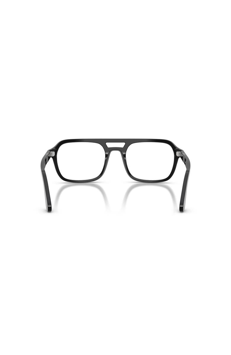 Persol 56mm Square optical glasses, Alternate, color, Black