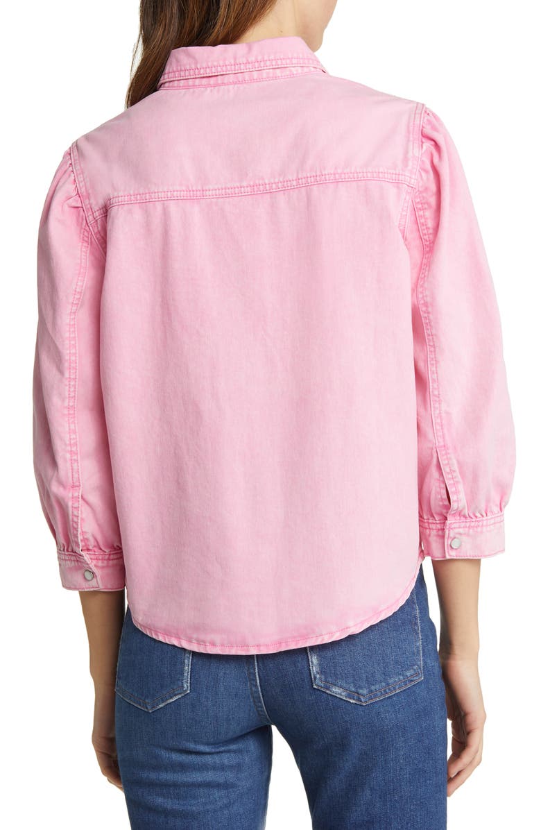 NIKKI LUND Bessie Denim Shirt Jacket, Alternate, color, 