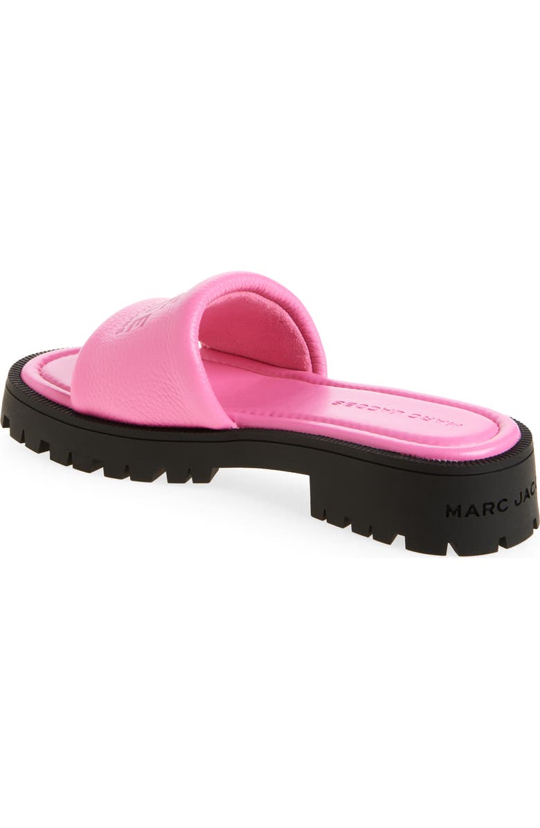 Marc Jacobs The Lug Slide Sandal, Alternate, color, Bow Pink