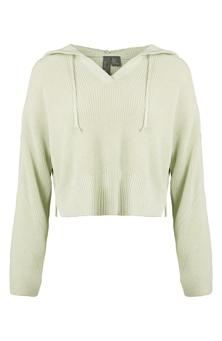Sweaty Betty Summer Beach Crop Hoodie, Alternate, color, Eau De Nil Green