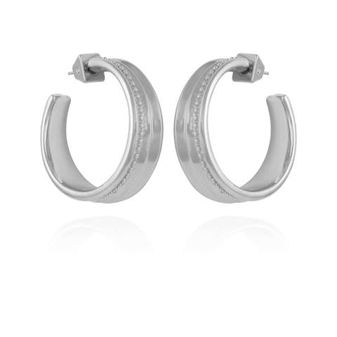 Intertwined Hoop Earrings