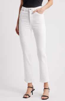 FRAME The Pencil Crop High Waist Ankle Slim Straight Leg Jeans