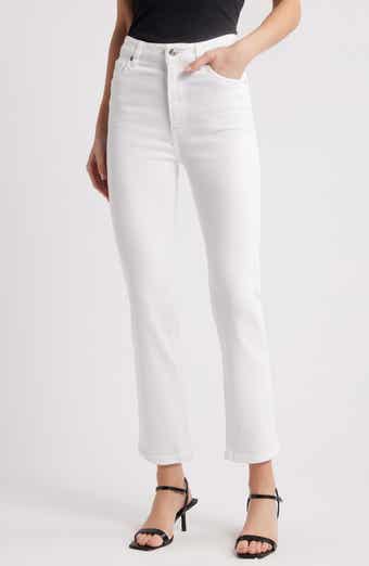 FRAME The Pencil Crop High Waist Ankle Slim Straight Leg Jeans
