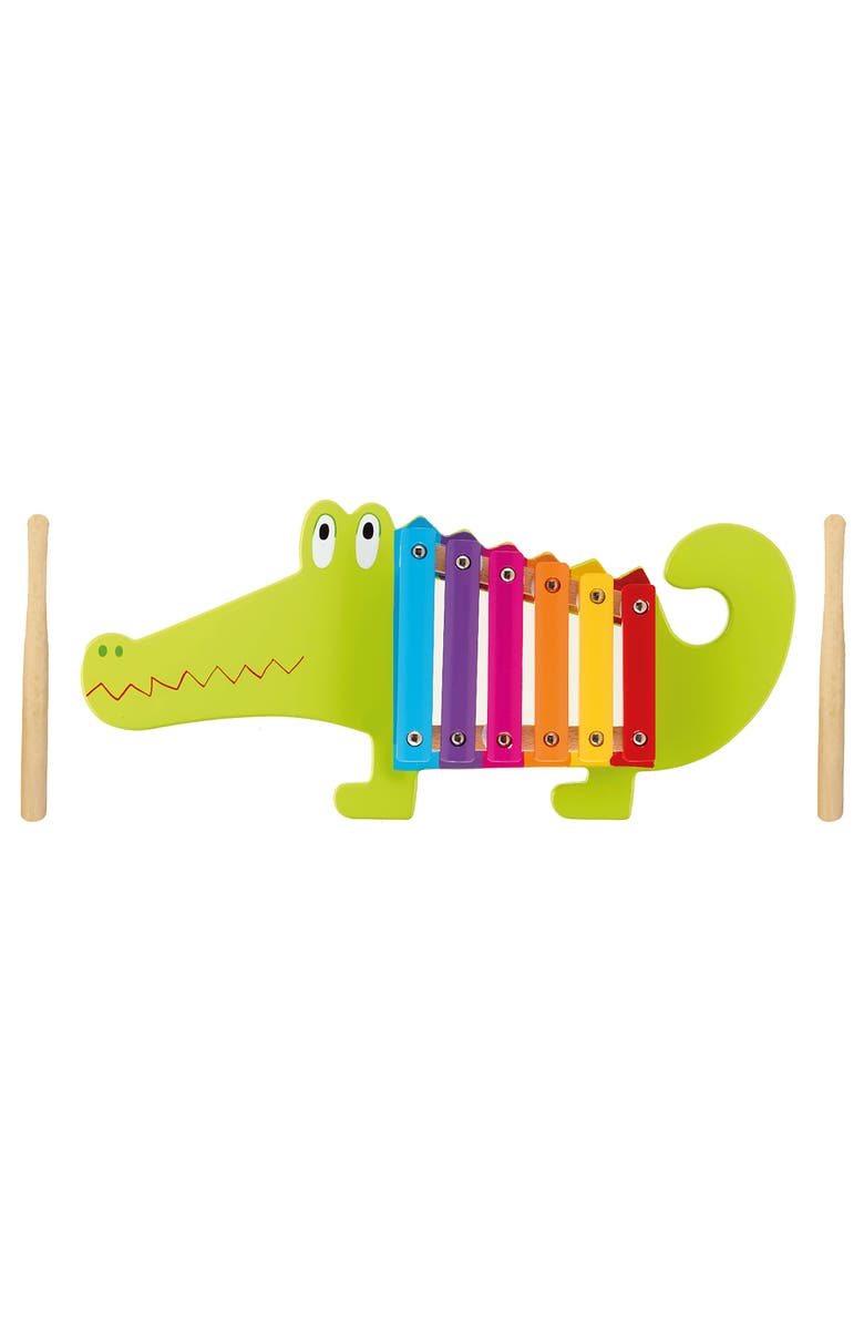 ORANGE TREE TOYS Xylophone Crocodile, Developmental Toy, Ages 3+, Main, color, Multicolored