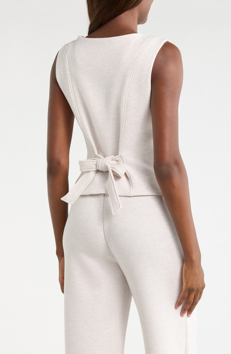 MPG Dreamweave Knit Button Front Vest, Alternate, color, Htr Moonbeam